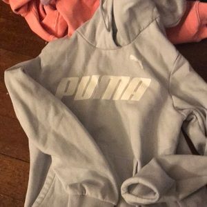 Light blue puma sweatshirt!